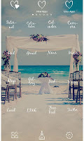screenshot of Cute Theme-Beach Wedding-
