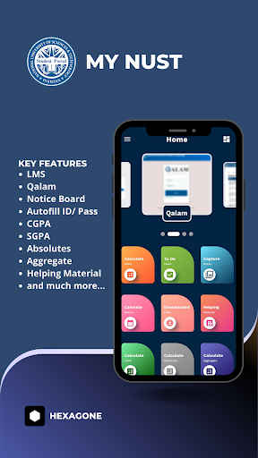 Android application NUST - A Student App screenshort