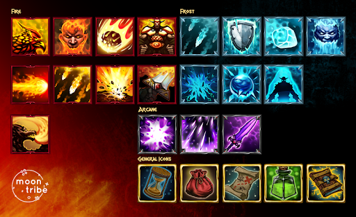 Epic RPG Skill Icons Screen 2