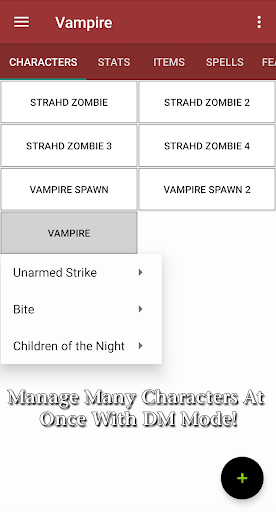 DandD Character Manager