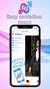 PingAck: Live Chat any Sex app