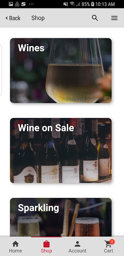 Andover Classic Wines Screen 2