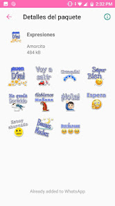 Screenshot 5 WASticker de amor stickers android