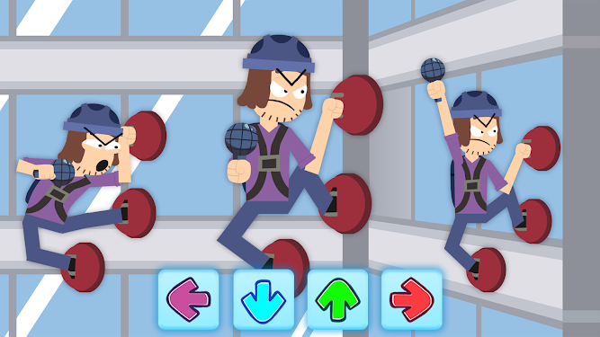 #1. Suction Cup Man FNF Battle (Android) By: Decoyb Games