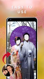 Japanese Kimono Couple Photo Editor