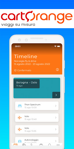Android application CartOrange screenshort