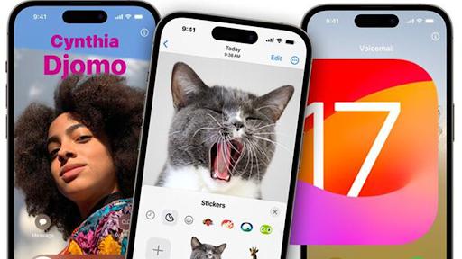 iOS 17 Launcher - iPhone 17 Screen 2