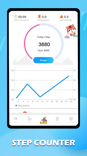Step Counter: Health Assistant Screen 3