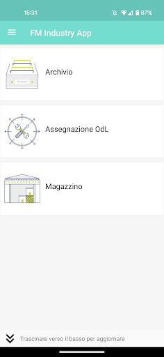 Android application FM Industry App screenshort