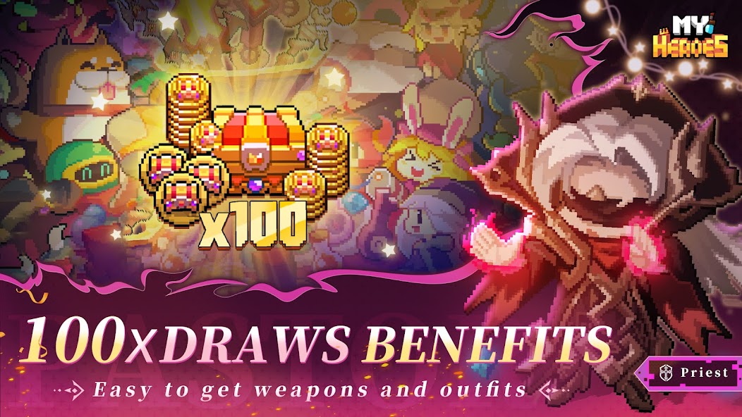 My Heroes: Dungeon Raid 20.82.78 APK + Mod (Unlimited money) untuk android