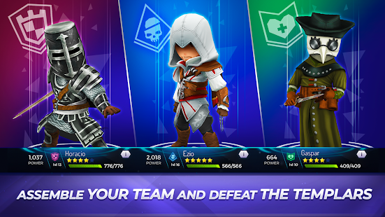 Assassin&#8217;s Creed Rebellion Stealth RPG Game v3.2.1 Mod (x100 DMG + DEF) Apk + Data