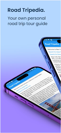 Android application Road Tripedia screenshort