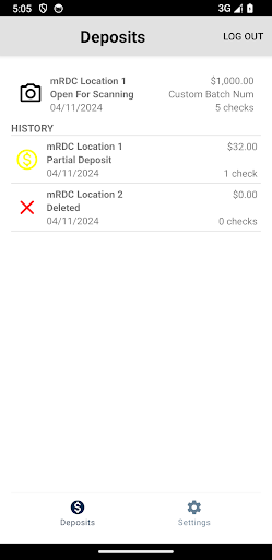 B&HB Business Mobile RDC Screen 2