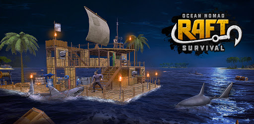 Novo Jogo de Sobrevivência No Mar ! - RAFT - #1 (link do download