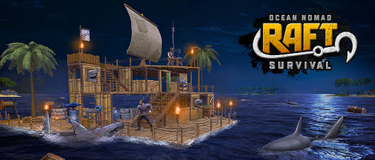 Raft Survival v1.217.1 MOD APK (Free Shopping, God Mode, Mega Menu)