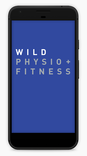 Android application Wild Physio Fitness screenshort