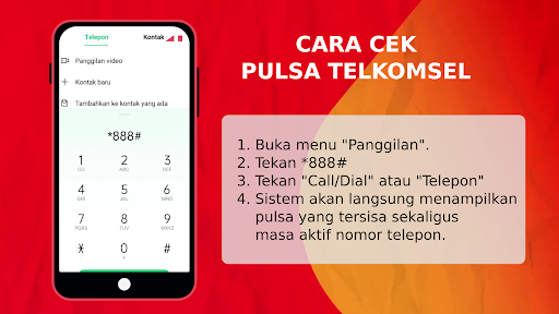 Cara kirim pulsa Telkomcel Screen 2