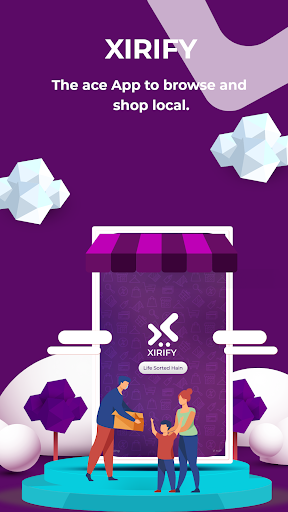 Android application Xirify Shopping screenshort