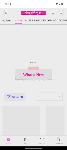 Dean Clothing Co Screenshot 1 - AppWisp.com