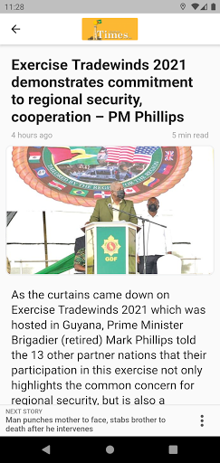 One Guyana Screen 3