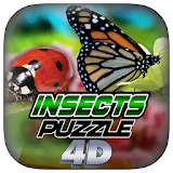 Insects Puzzle 4D icon