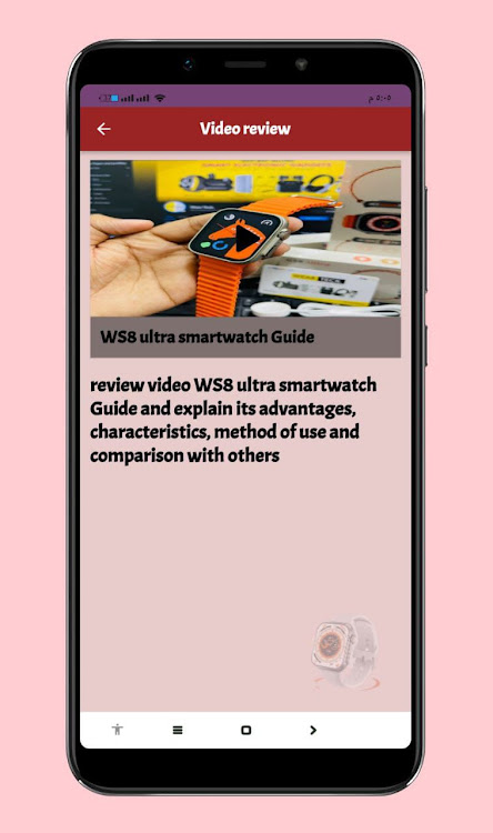 WS8 ultra smartwatch Guide - 1 - (Android)