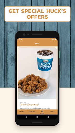 Huck's Bucks Bigg Rewards screenshot