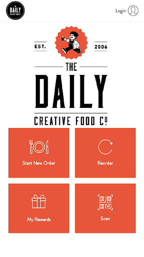 Android application The Daily Creative Food screenshort