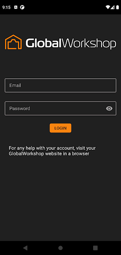Android application GlobalWorkshop Pro screenshort