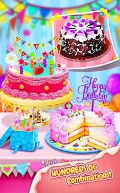 Sweet Birthday Cake Maker - Screenshot 2