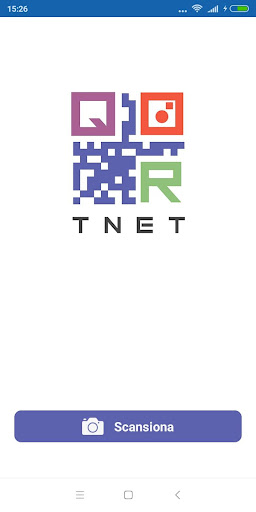 Android application QRTnet screenshort