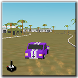 Blocky Rally Pixel Car Racing icon
