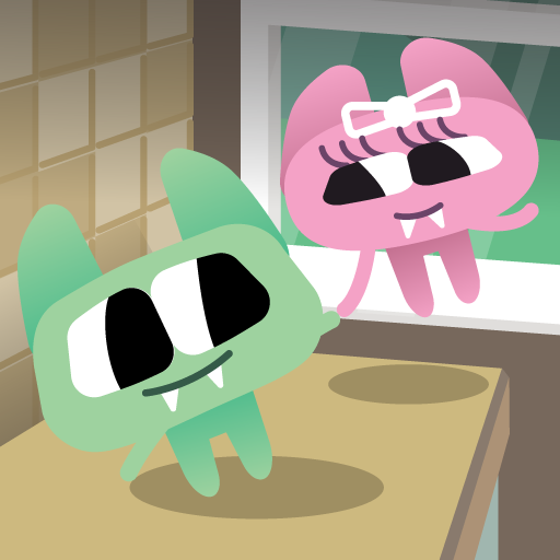 Belly and Kitty - Platformer logo