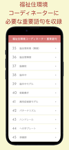 福祉住環境コーディネーター 重要語句 2級 医療×福祉×介護 Screen 2