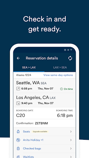 Alaska Airlines - Travel screenshot 5