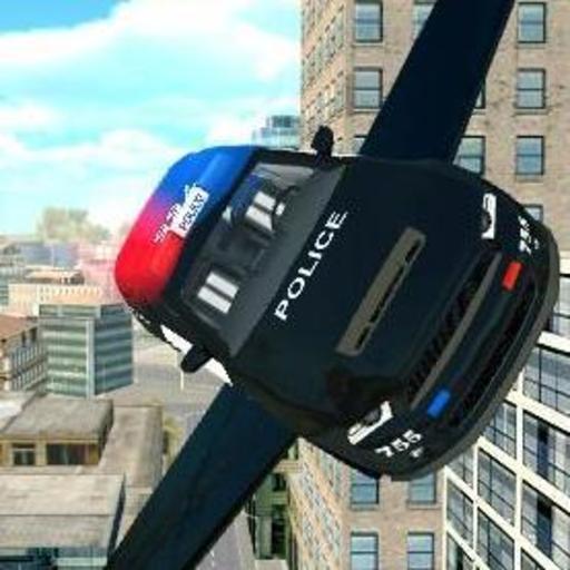 Flying Police Car Simulator 1.6 Icon