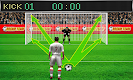 screenshot of Football penalty. Shots on goa
