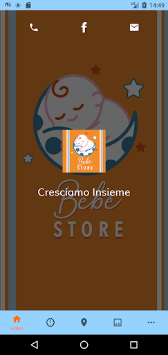 Android application Bebè Store screenshort