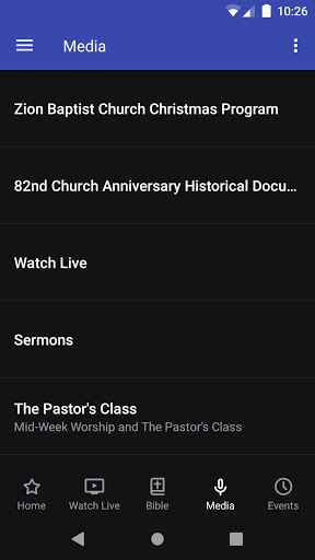 Zion Baptist Church Shreveport Screen 2