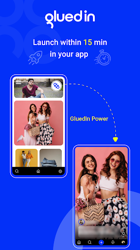 GluedIn: Video & Community Screen 2