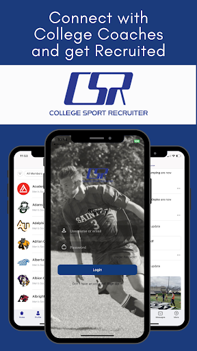 Android application CSR - College Sport Recruiter screenshort