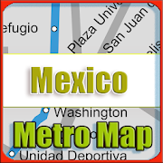 Mexico Metro Map Offline