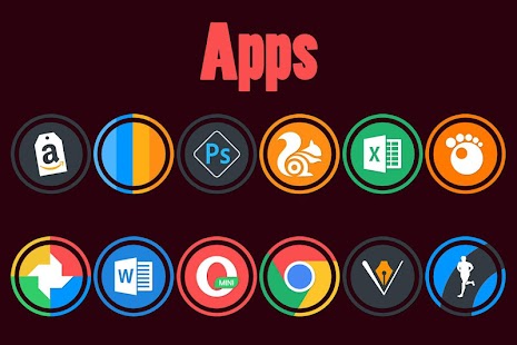 Pixel Ring - Icon Pack -kuvakaappaus