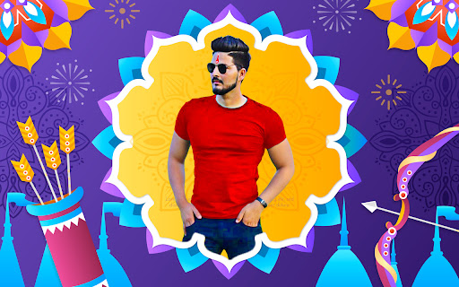 Dussehra photo editor frames Screen 2