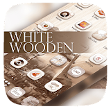 White Wooden icon