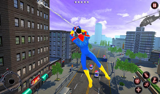 Rope Amazing Hero Crime City Simulator 3 APK screenshots 5