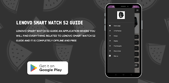 Lenovo Smart Watch S2 Guide