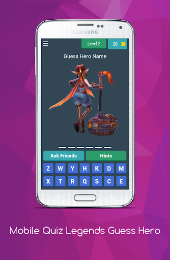 Mobile Quiz Legends  Guess Hero