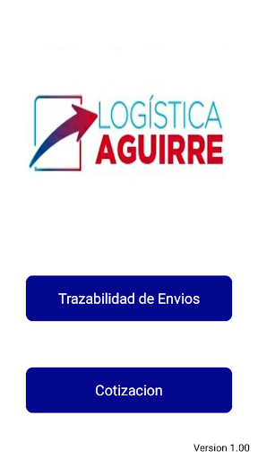 Android application LOGISTICA AGUIRRE screenshort