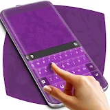 Purple Fancy Keyboard icon